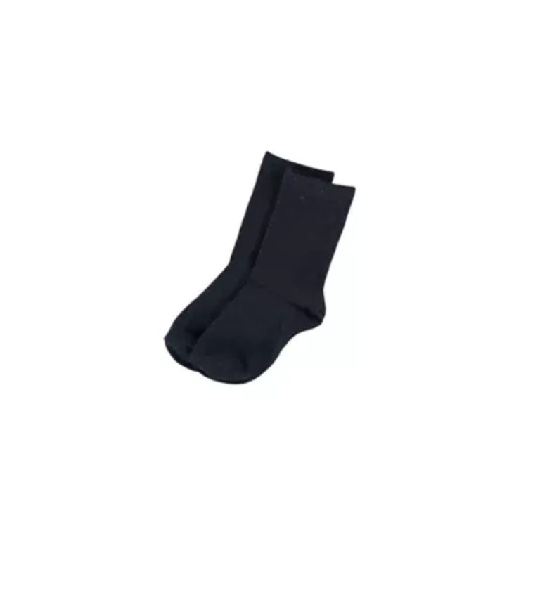 Size 2-8 navy socks TWIN PACK